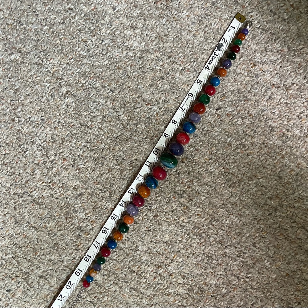 Colorful Statement Necklace - Picture 4 of 5
